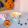 Rice Melamine Kom - Medium - Blue Kids in Paris Rice Melamine Kom - Medium - Blue Kids in Paris