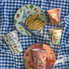 Rice Melamine Bord - Blue Kids in Paris Rice Melamine Bord - Blue Kids in Paris