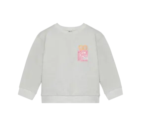 Daily7 Sweater Backprint - Light Grey Melange Daily7 Sweater Backprint - Light Grey Melange