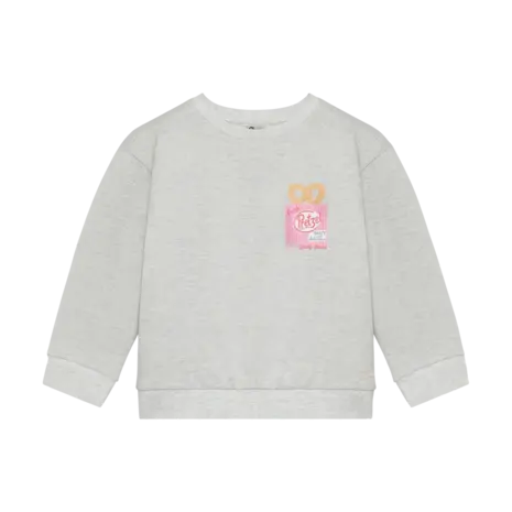 Daily7 Sweater Backprint - Light Grey Melange Daily7 Sweater Backprint - Light Grey Melange
