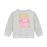 Daily7 Sweater Backprint - Light Grey Melange Daily7 Sweater Backprint - Light Grey Melange