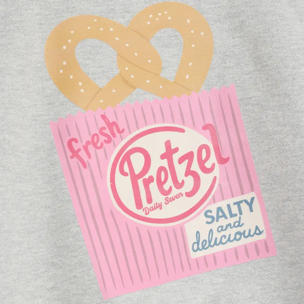 Daily7 Sweater Backprint - Light Grey Melange Daily7 Sweater Backprint - Light Grey Melange
