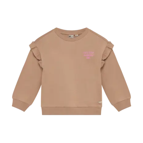 Daily7 Sweater Backprint Ruffle
