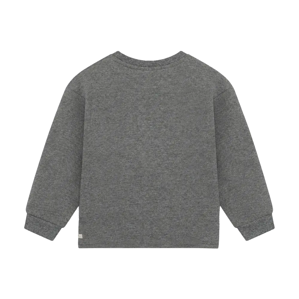 Daily7 Sweater Artwork - Mid Grey Melange