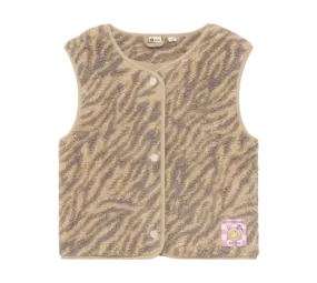 Daily7 Teddy Gilet Animal Daily7 Teddy Gilet Animal