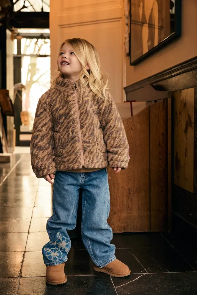 Daily7 Teddy Jacket Leopard Daily7 Teddy Jacket Leopard