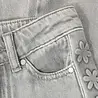 Daily7 Denim Wide Fit Embossing - Light Grey