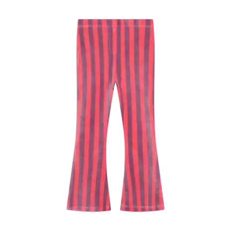 Daily7 Flared Legging Small Stripe -  Desert Rose