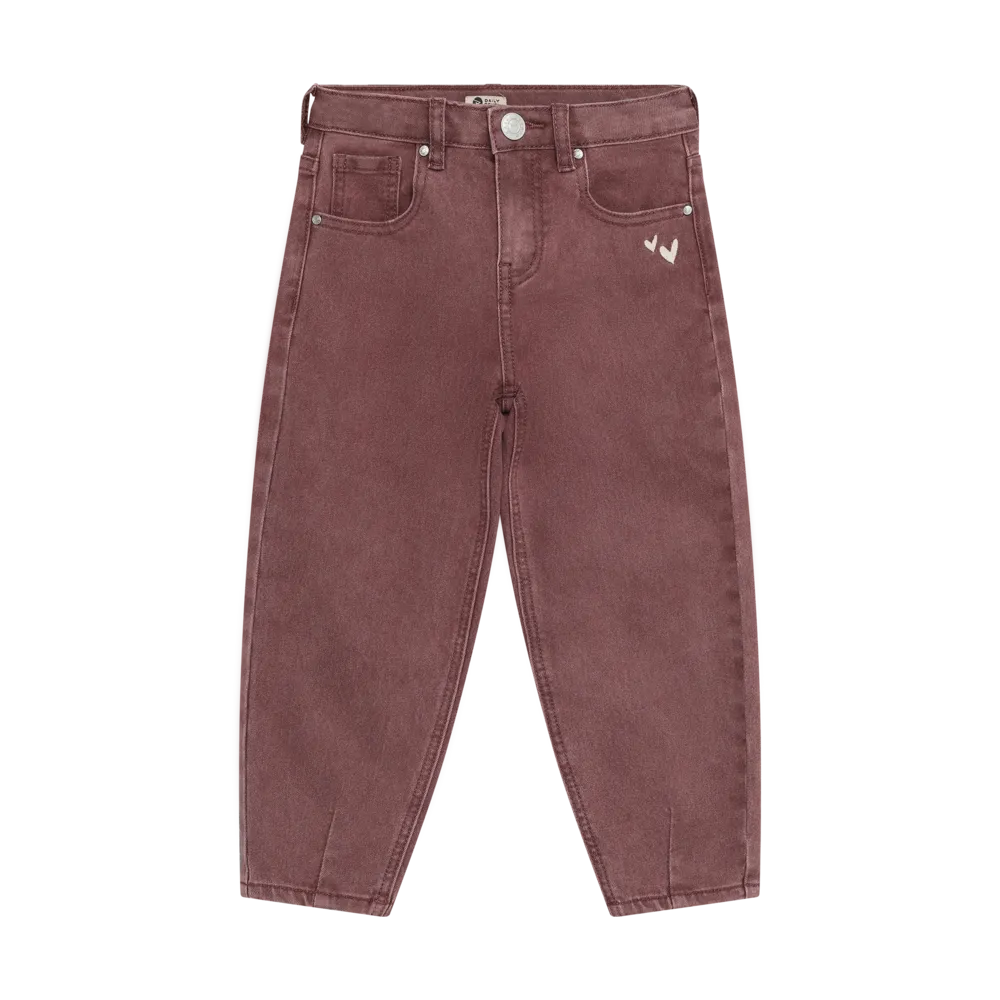 Broek Barrel Fit Washed afbeelding