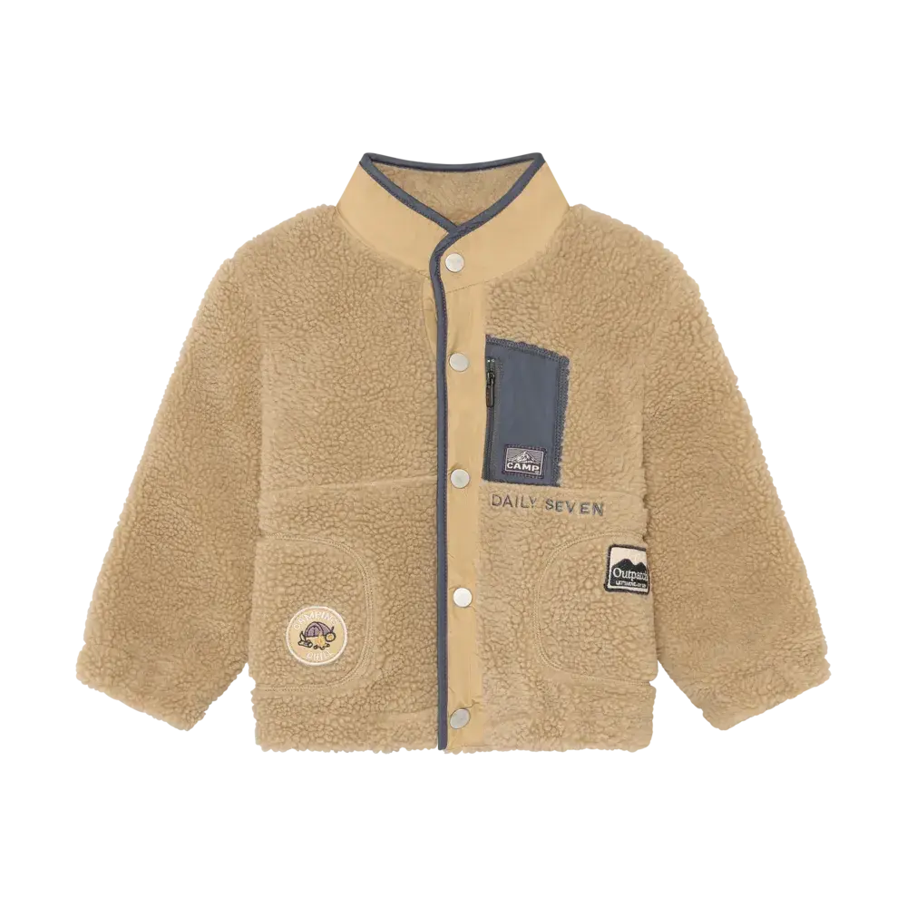 Daily7 Teddy Jacket - Sand Daily7 Teddy Jacket - Sand