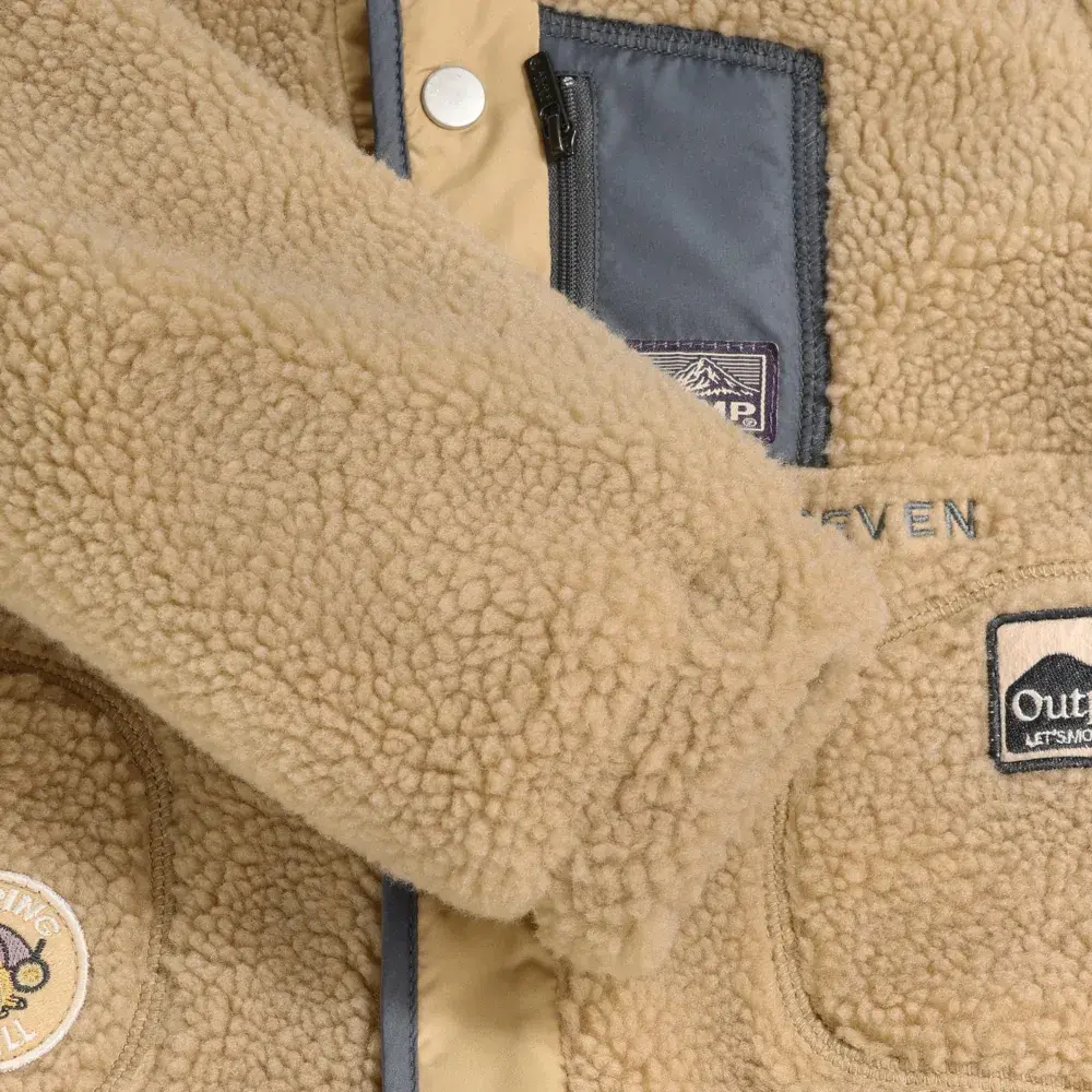 Daily7 Teddy Jacket - Sand Daily7 Teddy Jacket - Sand