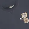 Daily7 Oversized Sweater Badges Odyssey Grey