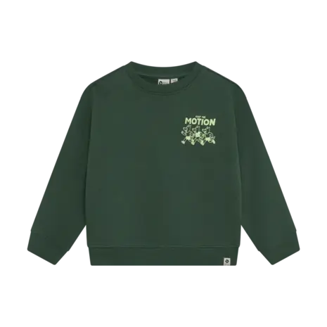 Daily7 Oversized Sweater Backprint - Jungle Green Daily7 Oversized Sweater Backprint - Jungle Green