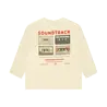 Daily7 Longsleeve Backprint - Sand Daily7 Longsleeve Backprint - Sand