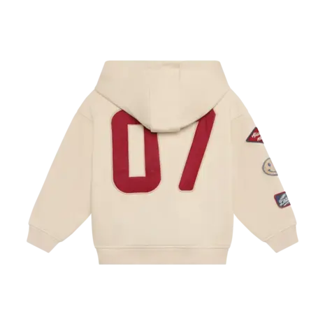 Daily7 Oversized Hoodie Badges - Sand