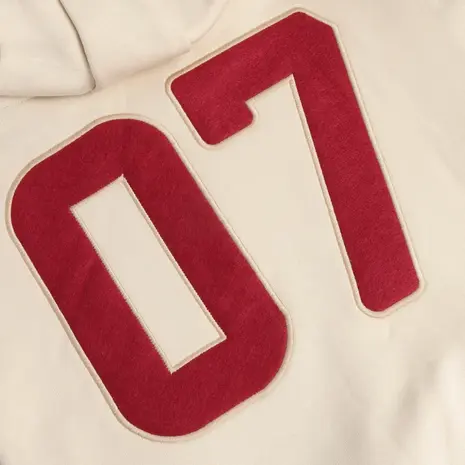 Daily7 Oversized Hoodie Badges - Sand