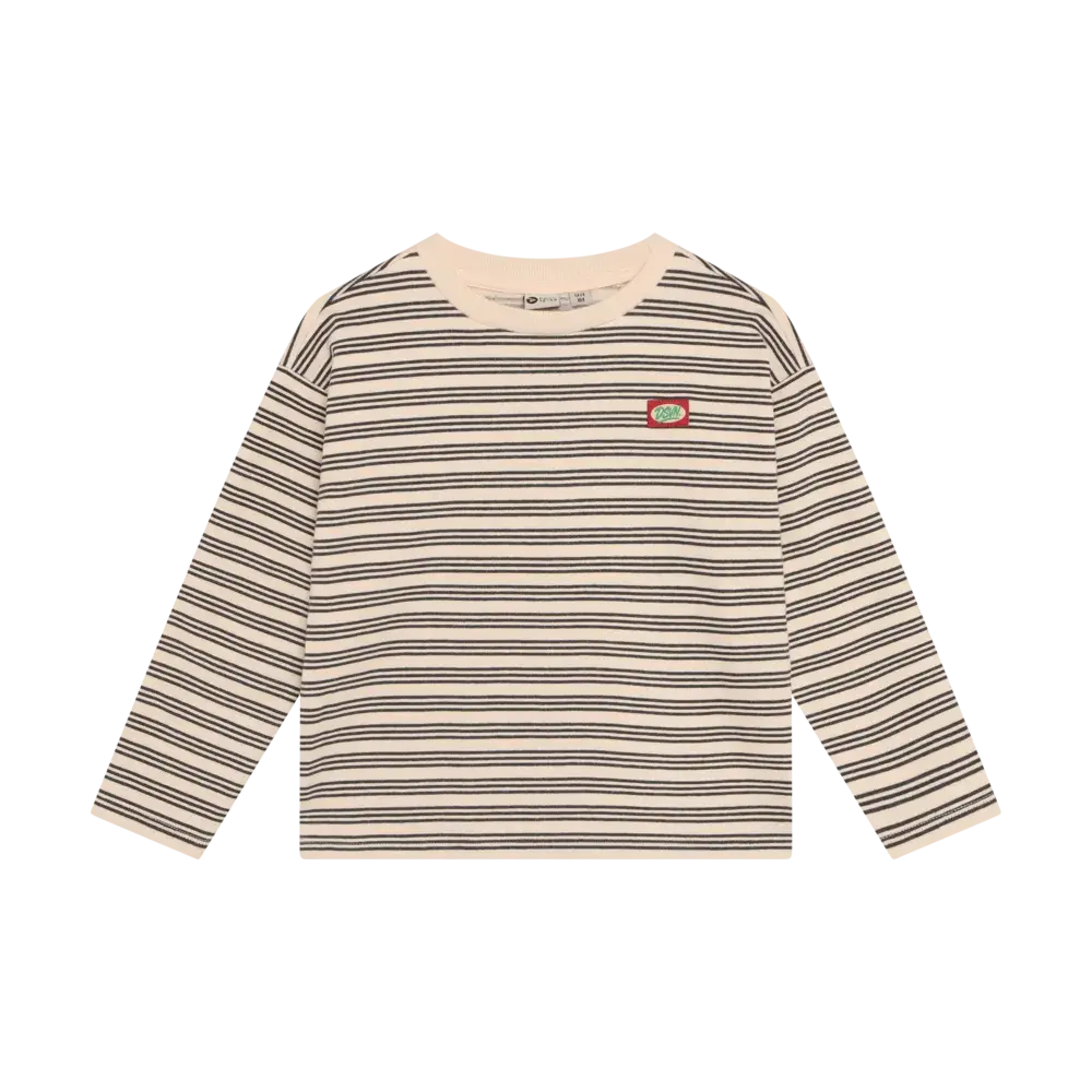 Daily7 Longsleeve Striped - Sandshell