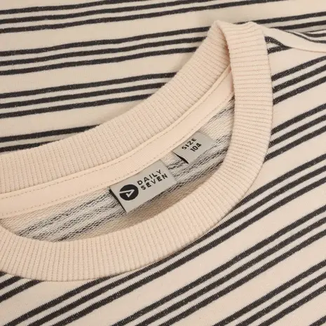 Daily7 Longsleeve Striped - Sandshell