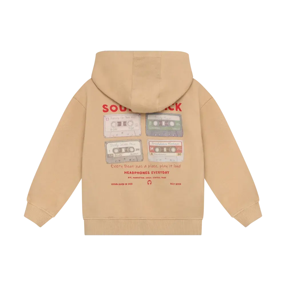 Daily7 Hoodie Zipperjacket Backprint