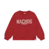 Daily7 Oversized Sweater Artwork - Rythmic Red Daily7 Oversized Sweater Artwork - Rythmic Red