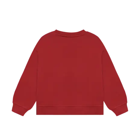 Daily7 Oversized Sweater Artwork - Rythmic Red Daily7 Oversized Sweater Artwork - Rythmic Red