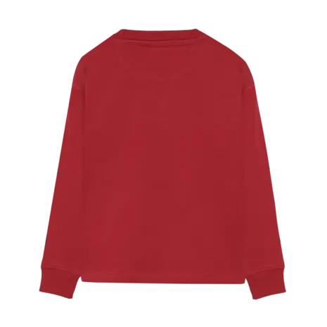 Daily7 Longsleeve Chest print - Rythmic Red Daily7 Longsleeve Chest print - Rythmic Red
