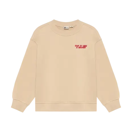 Daily7 Oversized Sweater Backprint - Beige Daily7 Oversized Sweater Backprint - Beige