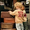 Daily7 Oversized Sweater Backprint - Beige Daily7 Oversized Sweater Backprint - Beige
