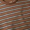 Daily7 Oversized Sweater Striped - Almond Brown
