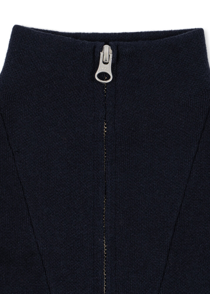 Konges Slojd Mano Trui Half Zip - Total Eclipse Konges Slojd Mano Trui Half Zip - Total Eclipse