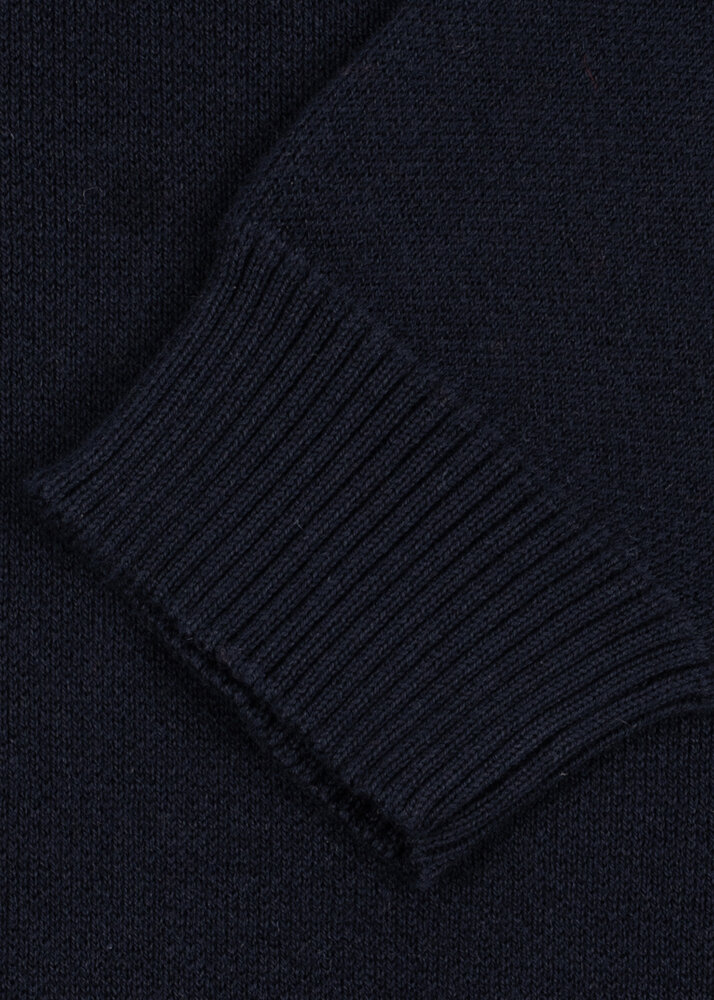 Konges Slojd Mano Trui Half Zip - Total Eclipse Konges Slojd Mano Trui Half Zip - Total Eclipse