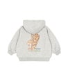 Konges Slojd Lou Sweatvest met Capuchon GOTS - Grey Melange Konges Slojd Lou Sweatvest met Capuchon GOTS - Grey Melange