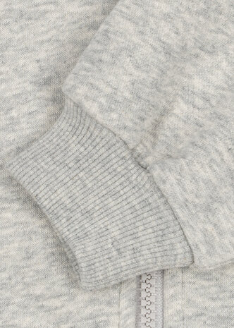 Konges Slojd Lou Sweatvest met Capuchon GOTS - Grey Melange Konges Slojd Lou Sweatvest met Capuchon GOTS - Grey Melange