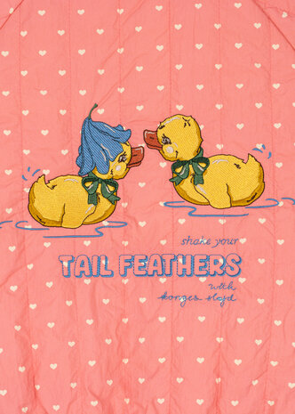 Konges Slojd Juno Bomberjack Duckling Print - Coeur Feathers Konges Slojd Juno Bomberjack Duckling Print - Coeur Feathers