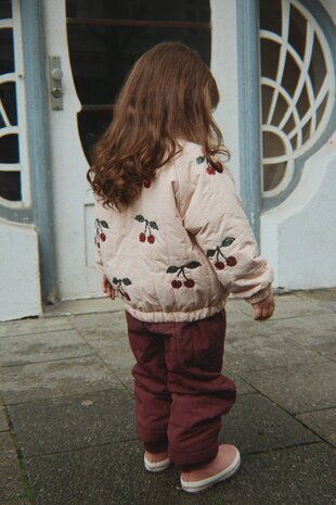 Konges Slojd Juno Bomberjack met Pailletten - Cameo Rose Konges Slojd Juno Bomberjack met Pailletten - Cameo Rose