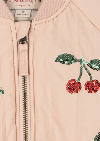 Konges Slojd Juno Bomberjack met Pailletten - Cameo Rose Konges Slojd Juno Bomberjack met Pailletten - Cameo Rose