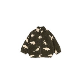 Konges Slojd Jody Teddy Jacket GRS - Dino Silhouette