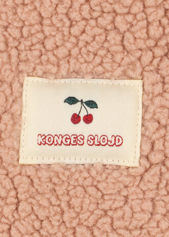 Konges Slojd Jody Teddy Jacket GRS - Ma Grande Cerise Blush Konges Slojd Jody Teddy Jacket GRS - Ma Grande Cerise Blush