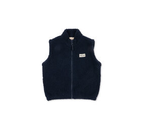 Konges Slojd Jody Solid Teddy Vest - Total Eclipse