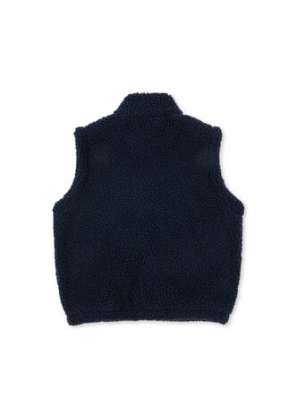Konges Slojd Jody Solid Teddy Vest - Total Eclipse Konges Slojd Jody Solid Teddy Vest - Total Eclipse