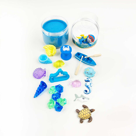 Invitation to Imagine Magic Sand Play Pot - Ocean Fun Invitation to Imagine Magic Sand Play Pot - Ocean Fun