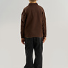 The New Varl OS Longsleeve Polo Chestnut The New Varl OS Longsleeve Polo Chestnut