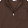 The New Varl OS Longsleeve Polo Chestnut The New Varl OS Longsleeve Polo Chestnut