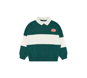 The New Virgil OS Polo Sweatshirt June Bug The New Virgil OS Polo Sweatshirt June Bug