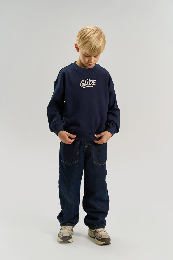 The New Vance OS Sweatshirt-Navy Blazer The New Vance OS Sweatshirt-Navy Blazer