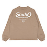 The New Vicente OS Sweatshirt-Taupe Gray The New Vicente OS Sweatshirt-Taupe Gray
