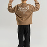 The New Vicente OS Sweatshirt-Taupe Gray The New Vicente OS Sweatshirt-Taupe Gray