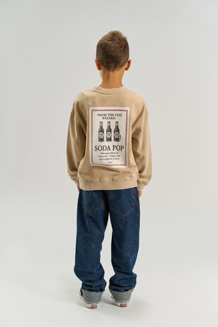 The New Valente OS Sweatshirt-Humus The New Valente OS Sweatshirt-Humus