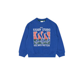 The New Vern OS Sweatshirt Mazarine Blue The New Vern OS Sweatshirt Mazarine Blue