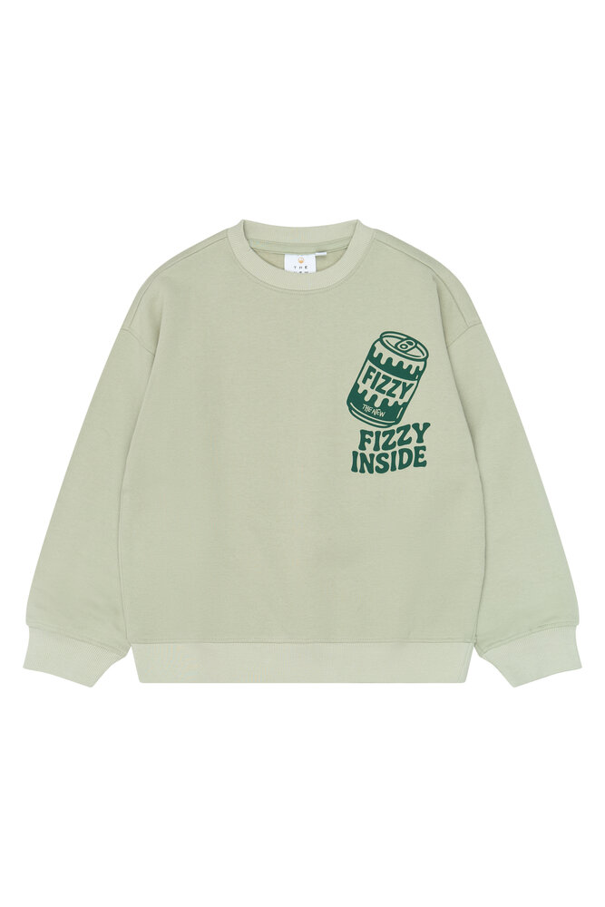 The New Valentino OS Sweatshirt-Mineral Gray The New Valentino OS Sweatshirt-Mineral Gray